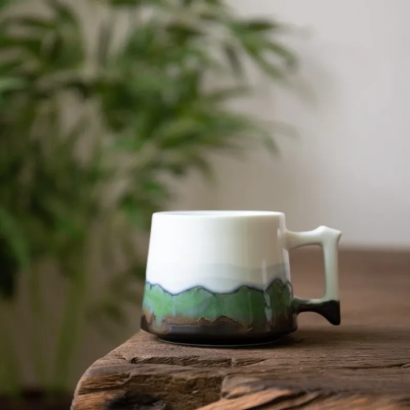 Creative Chinese Ceramic Mug Coffee Couple Personality