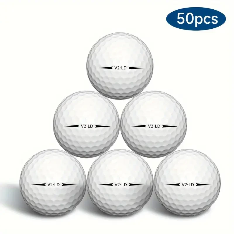 Caiton 50 Pack 2-Ply Golf Balls