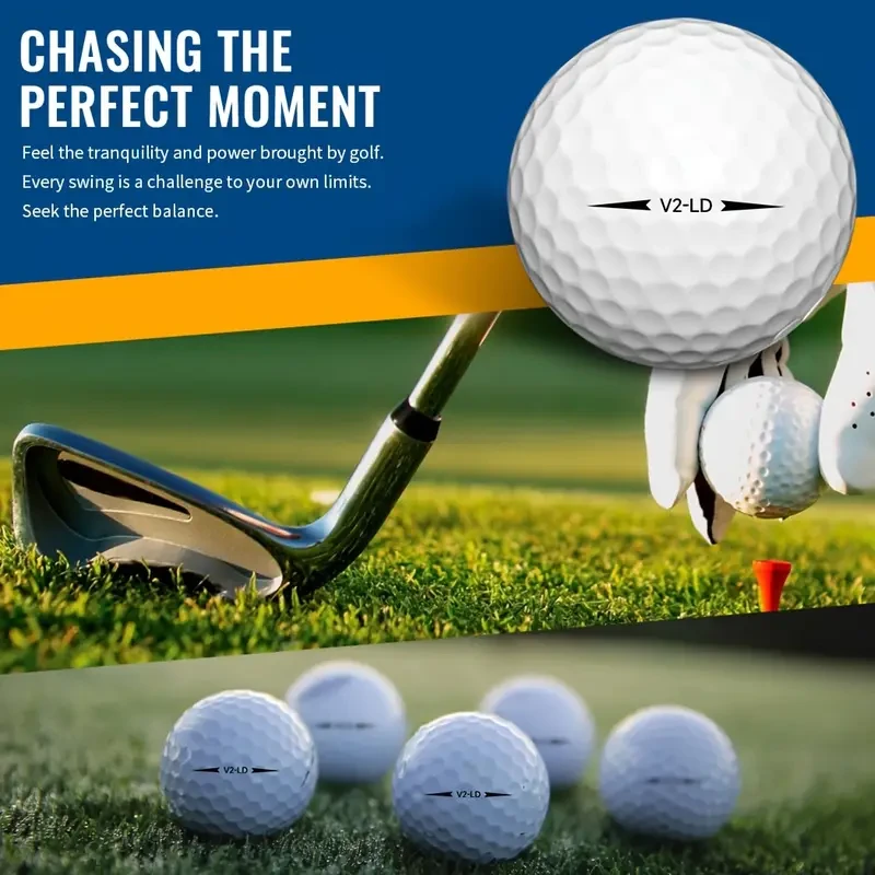 Caiton 50 Pack 2-Ply Golf Balls