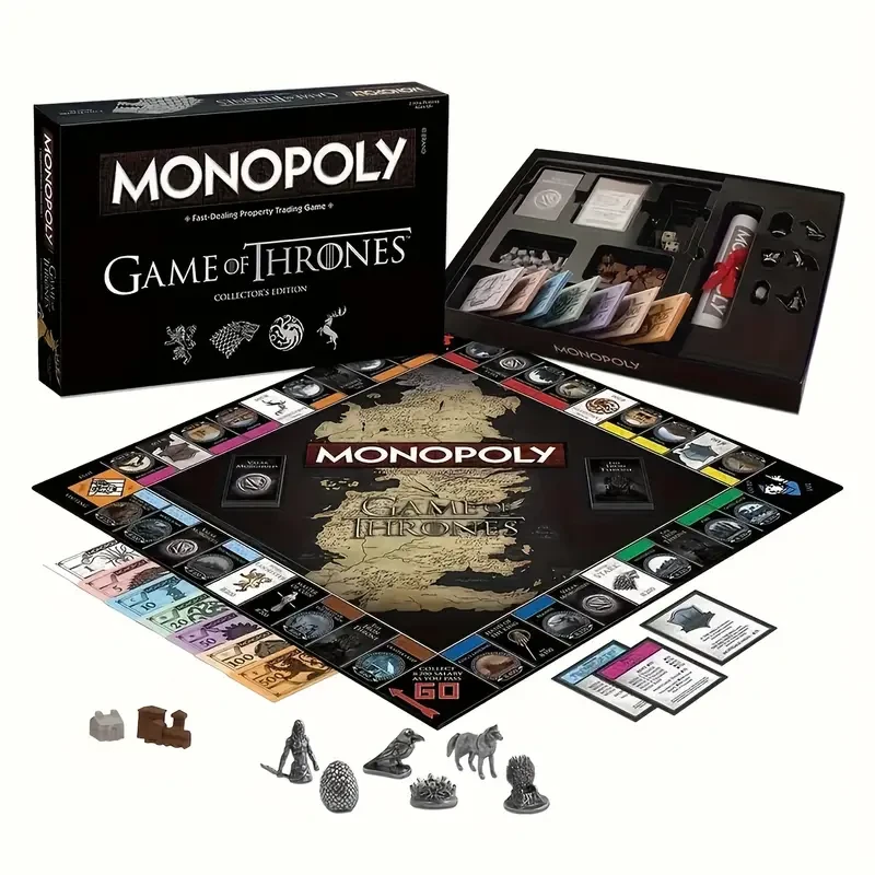 Game of Thrones Monopoly Deluxe Edition The Ultimate Premium Themed Board Game for Parties & Events