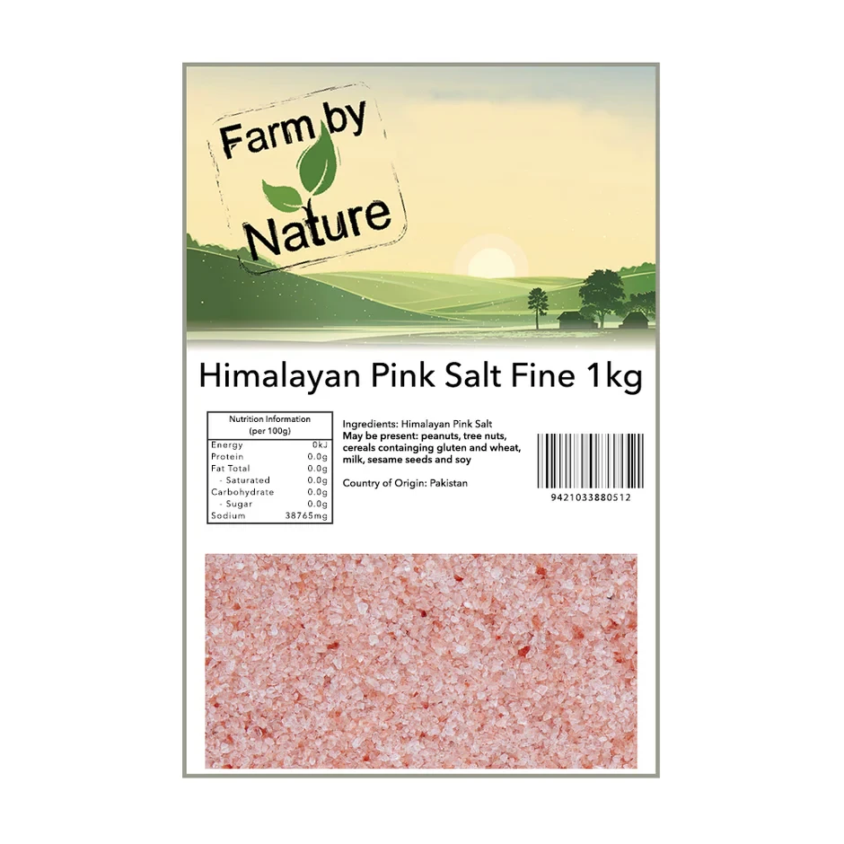 Himalayan Pink Salt Fine 1kg