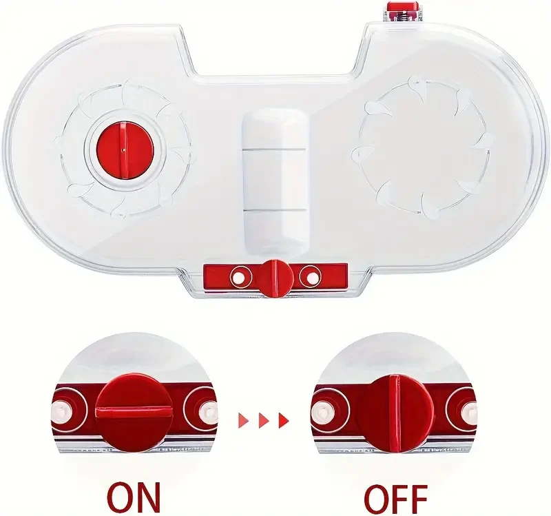 Electric Double Mop Attachment for Dyson V7/V8/V10/V11/V15 Dual Spin Head with Washable Pads & Water Tank