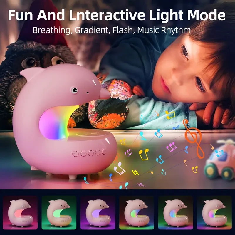 GDLUOAO Smart RGB Light with Wireless Speaker & Fast Wireless Charger