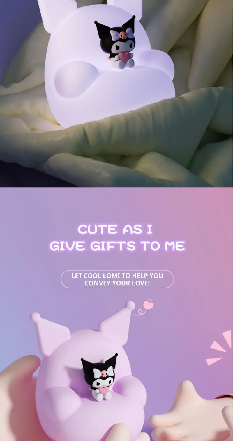 Sanrio Kuromi Sofa Night Light