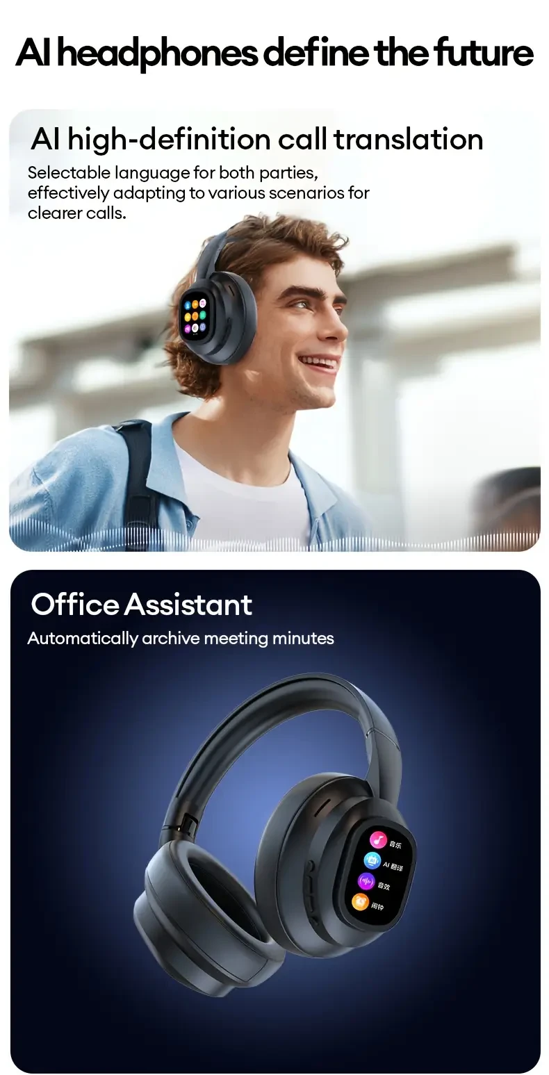 Hyundai HY-X1 Pro Multilingual Chat Smart Assist Headset