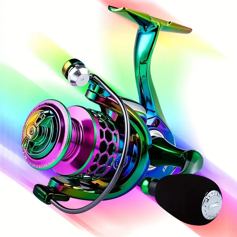 BILLINGS SK 10006000 Series Spinning Reel 5.0:1 / 4.7:1 Gear Ratio, 22 lb Max Drag, CNC Metal Rocker