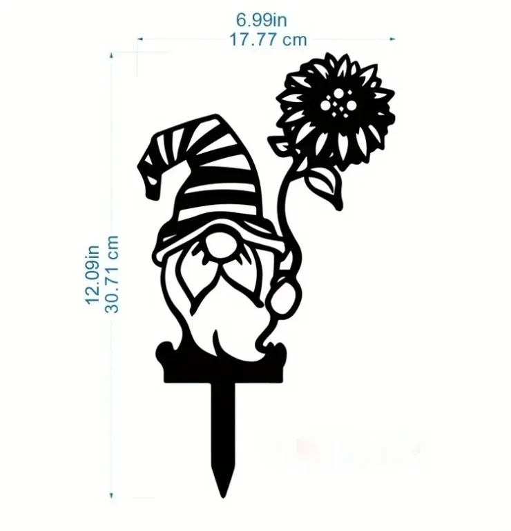 Metal Garden Stakes