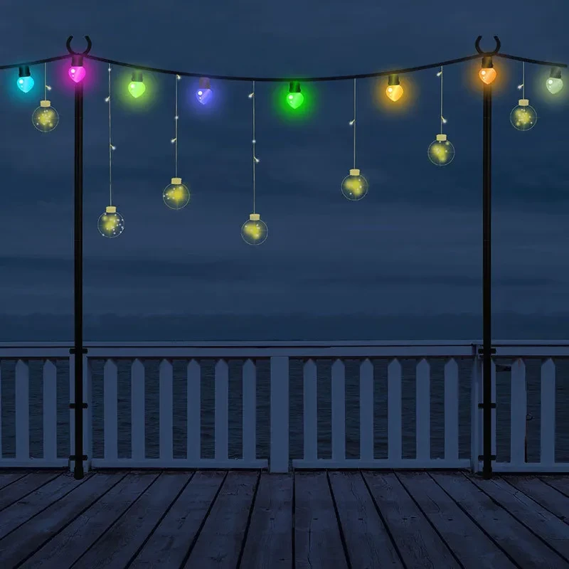 String Light Pole
