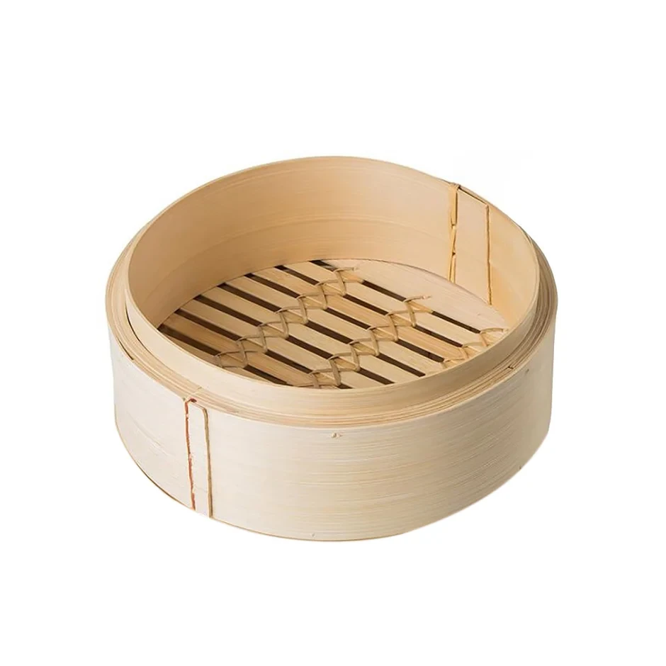 Bamboo Steam Basket Deep 9"