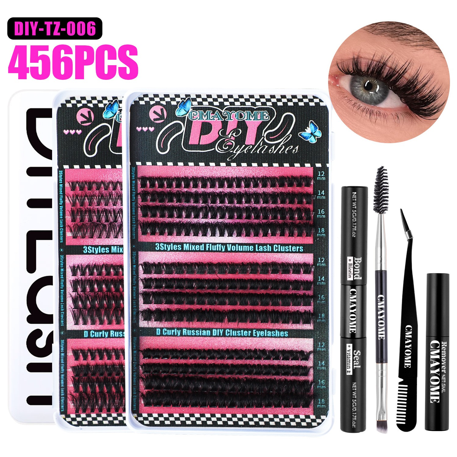 Lash Clusters