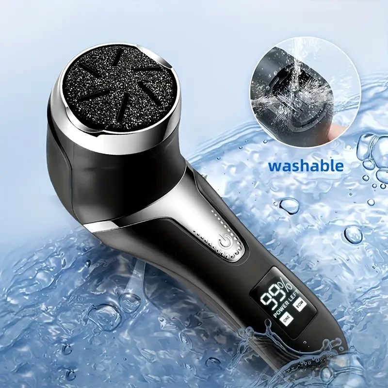 GERTZY Electric Foot Callus Remover Kit  Professional, Rechargeable & Portable