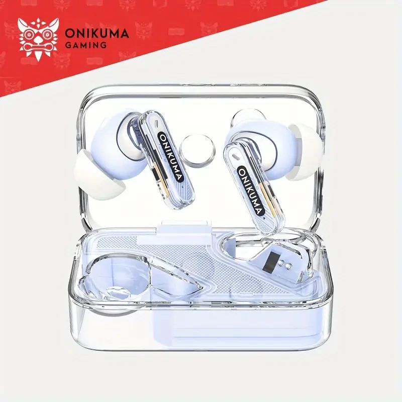 ONIKUMA Wireless Noise-Canceling In-Ear Headphones Ultimate Audio Experience for Gamers and Audiophiles