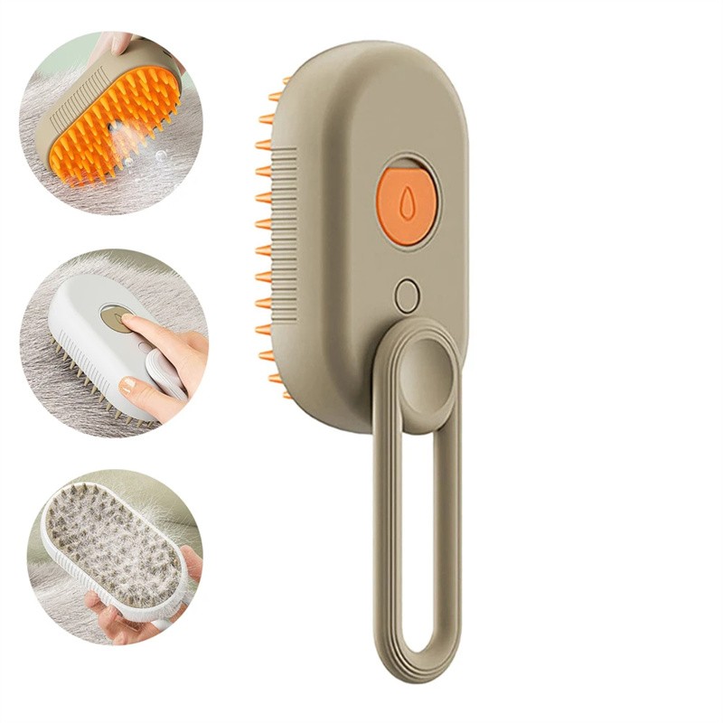 Steam Brush for Cats & Dogs