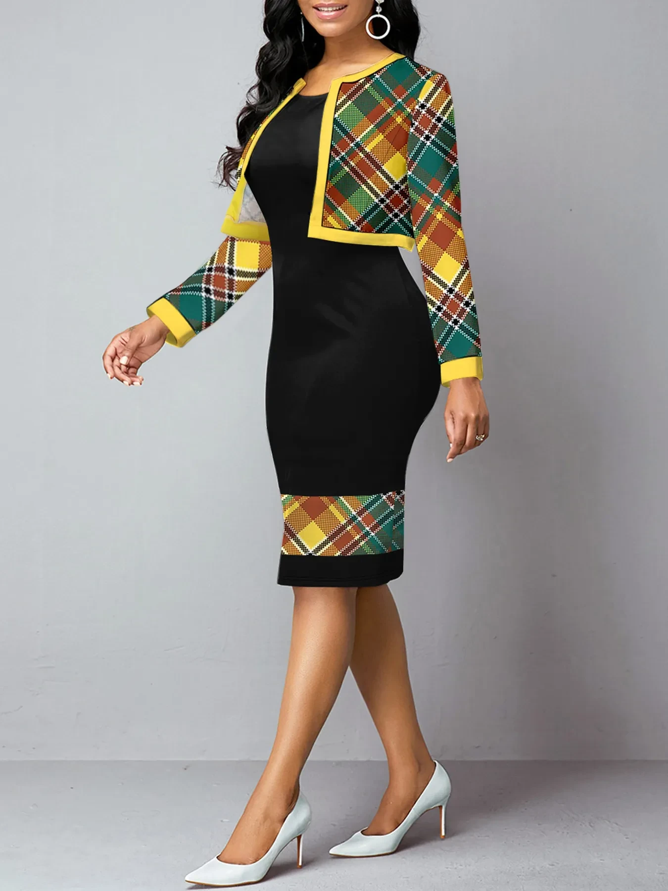 Plus Size Dress Set