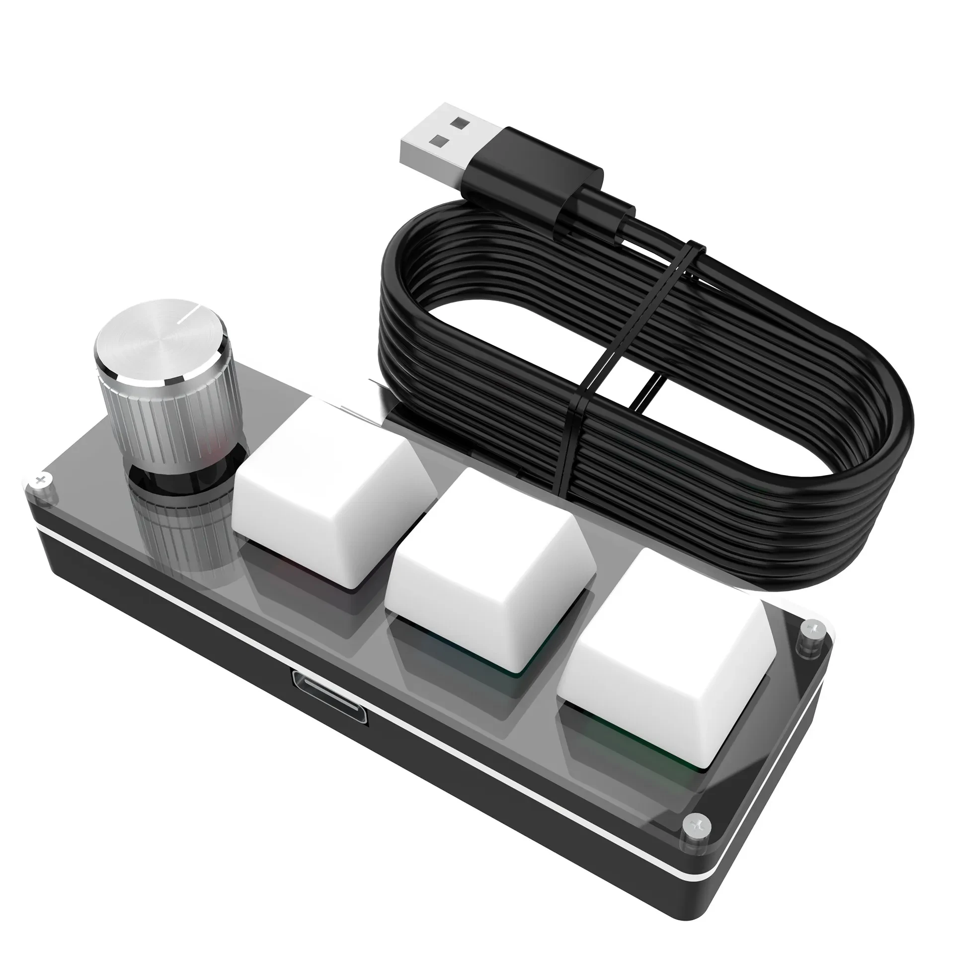 3-key Usb Custom Office Keyboard Your PS Shortcut Key