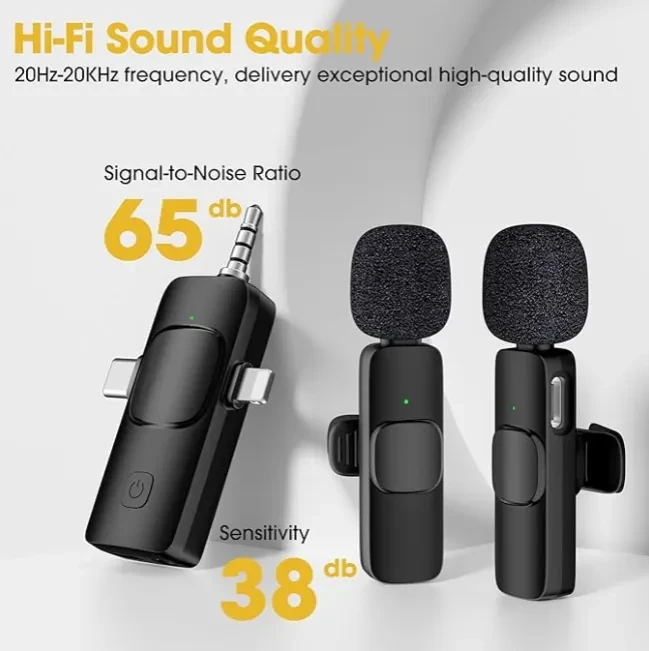 Mini Wireless Streaming Microphone