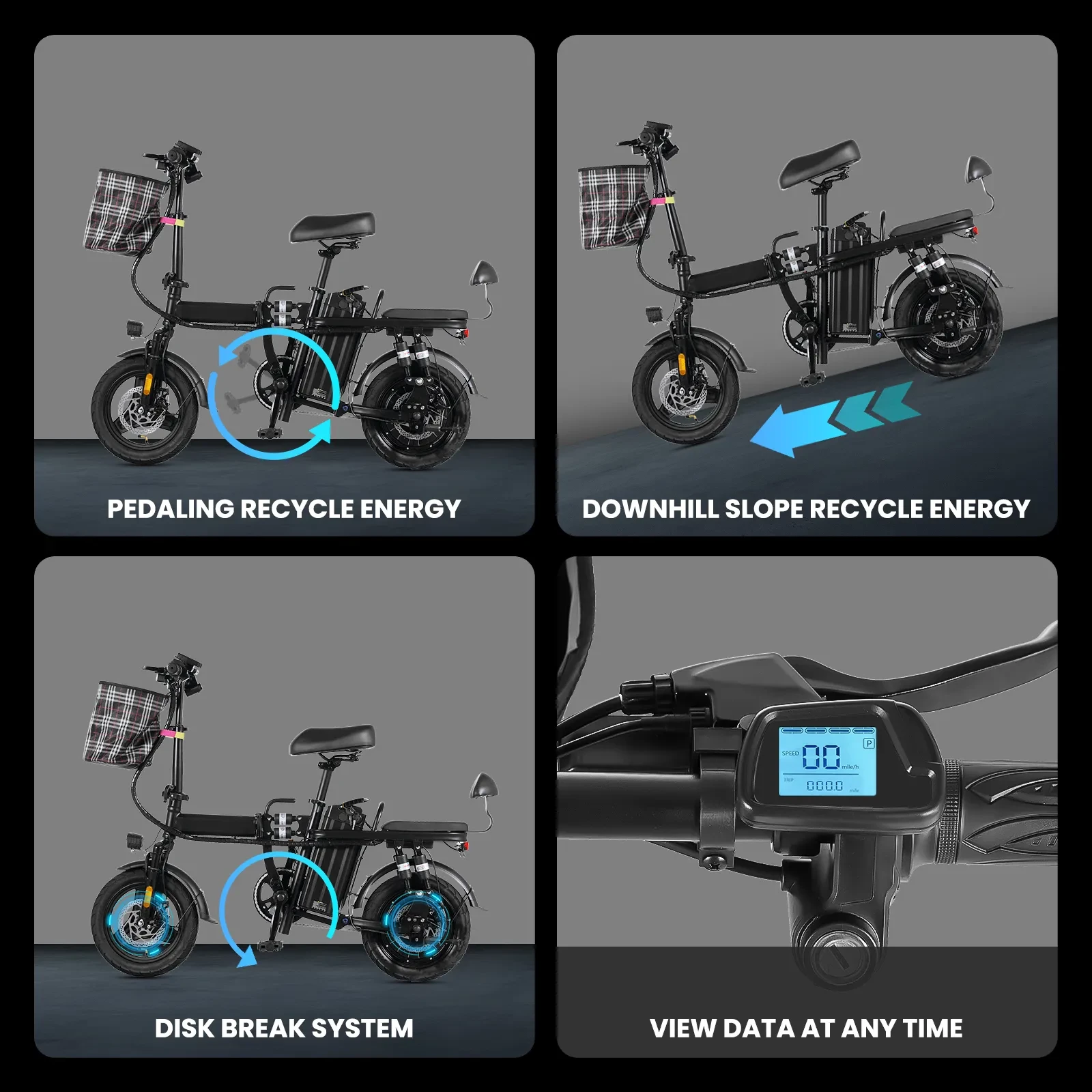 Electric Bicycle-A9,No Delivery To Remote Areas