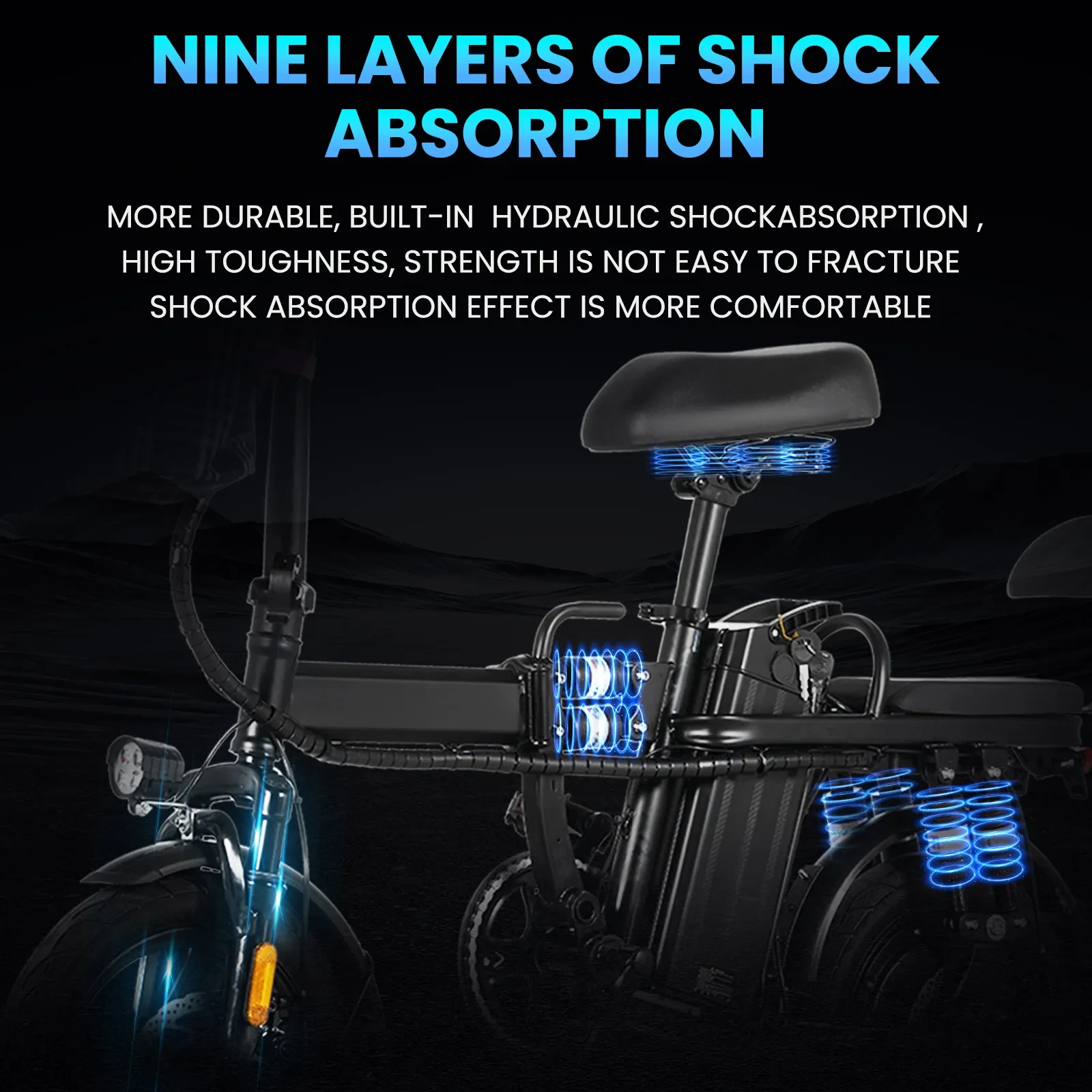Electric Bicycle-A9,No Delivery To Remote Areas
