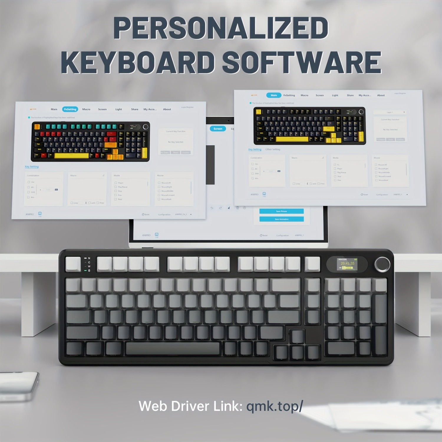 ATTACK SHARK X98PRO Wireless Mechanical Keyboard