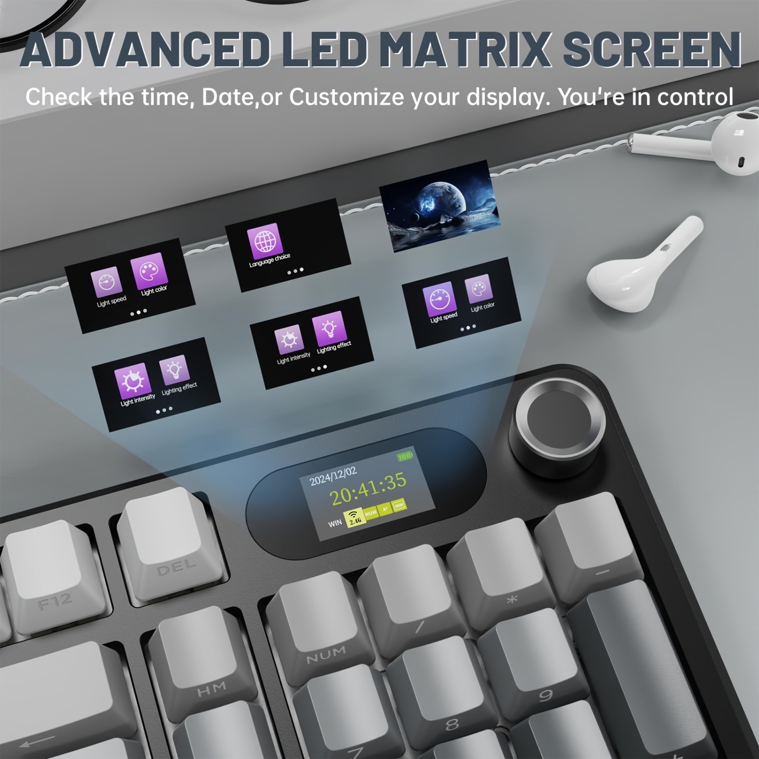 ATTACK SHARK X98PRO Wireless Mechanical Keyboard