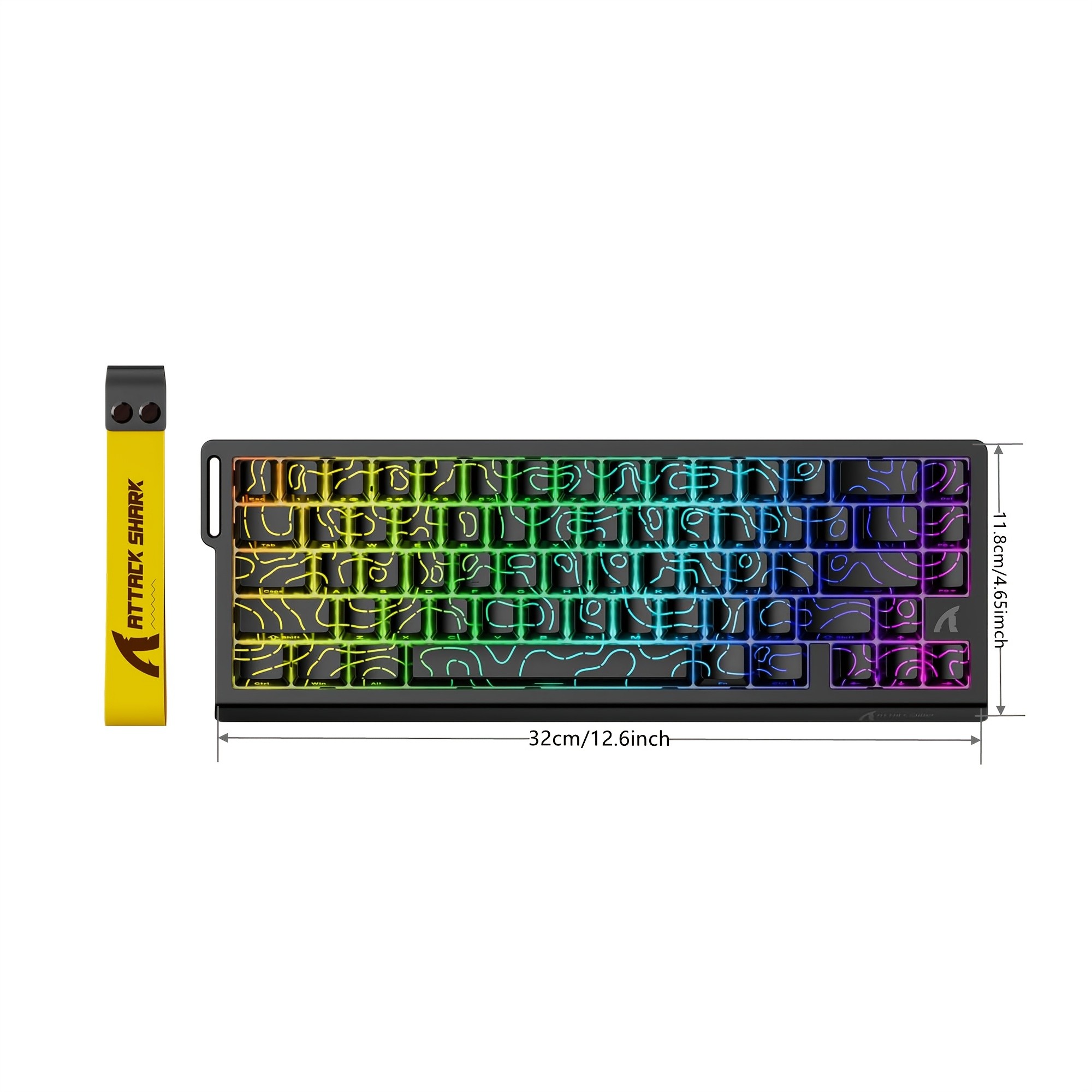 ATTACK SHARK X68HE Magnetic Gaming Keyboard