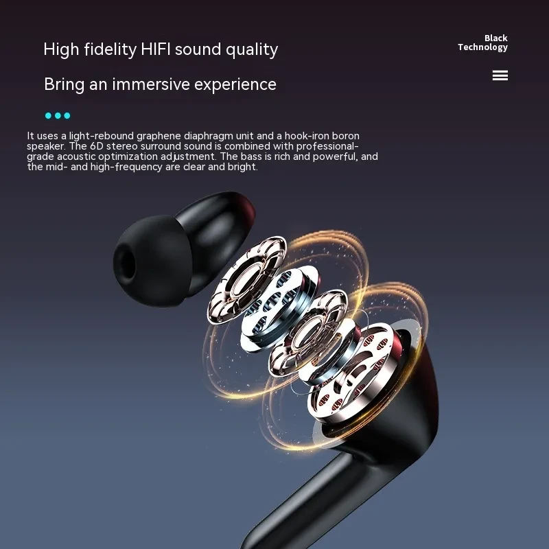 Fashion Real Wireless Bluetooth Headset