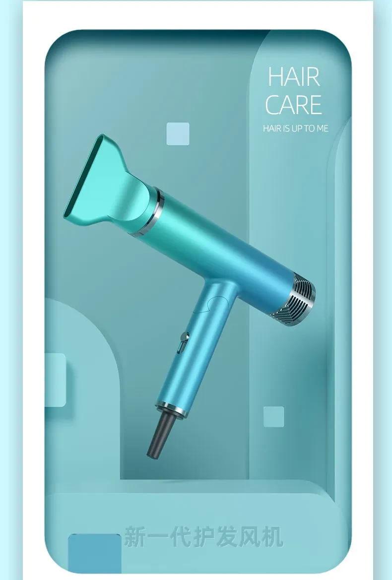 Foldable Hair Dryer, Household & Portable Electric Hair Dryer