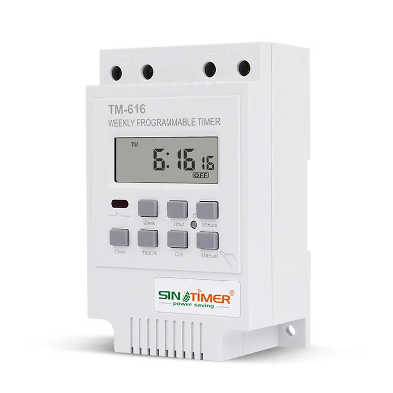 Programmable street lamp time control timing switch time relay