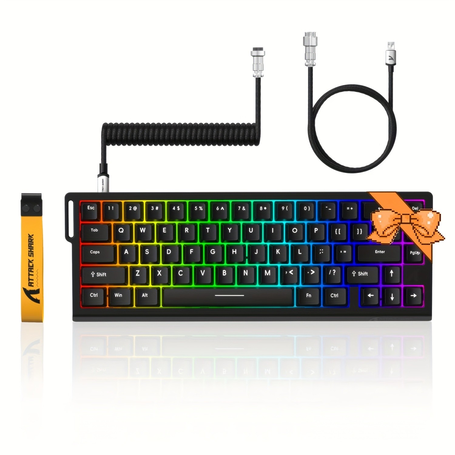 ATTACK SHARK X68 HE 8KHz Rapid Trigger Magnetic Gaming Keyboard