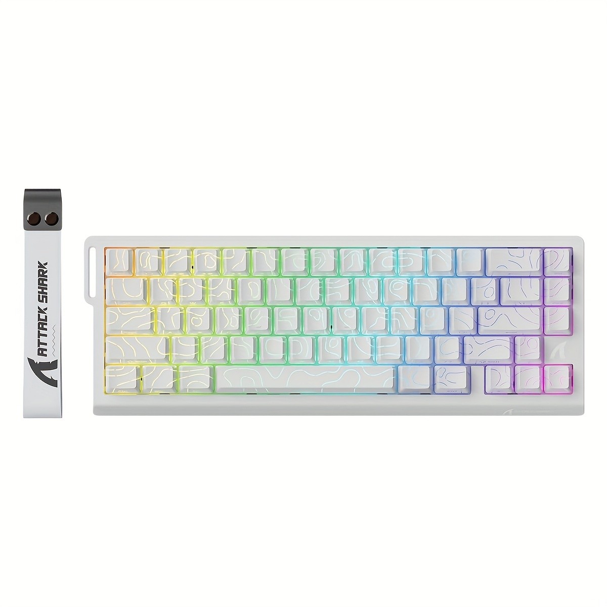 ATTACK SHARK X68 HE 60 % Wired Rapid Trigger Mechanical Gaming Keyboard