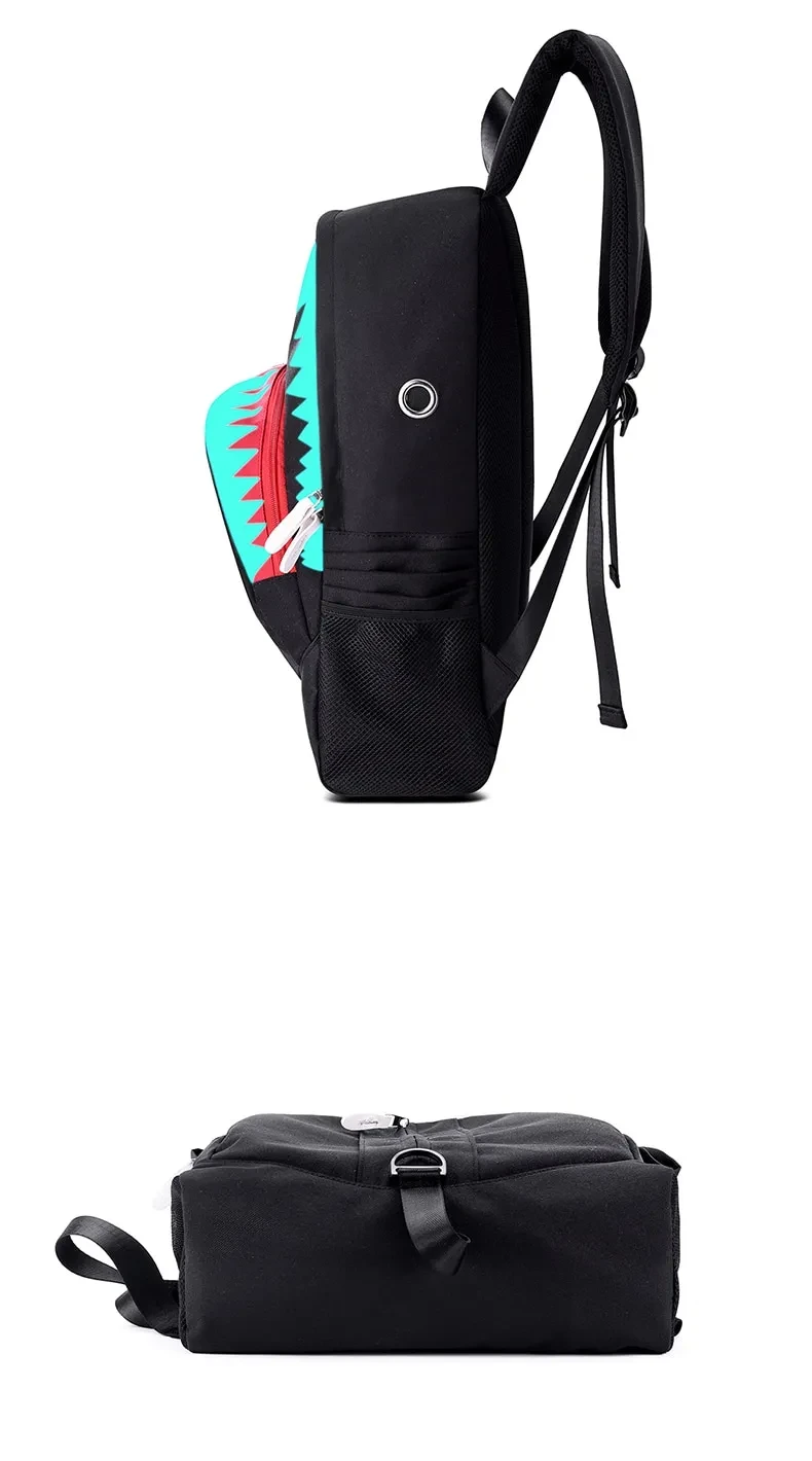 Luminous Shark USB Function Backpack