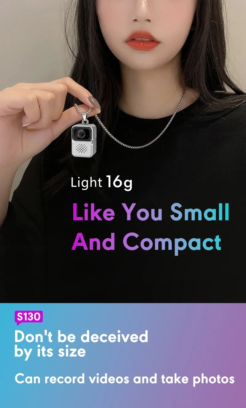 HD Mini Sports Camera Video Thumb Camera