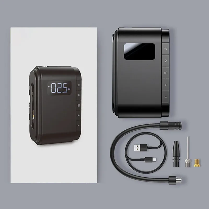 Multifunctional Digital Display Tire Air Pump For Vehicle