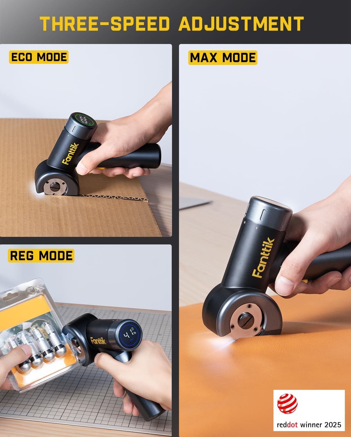 SliceMaster Mini Electric Rotary Scissors Handheld Circular Cutting Machine