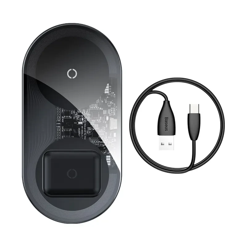 Wireless charger fast charge dual charge