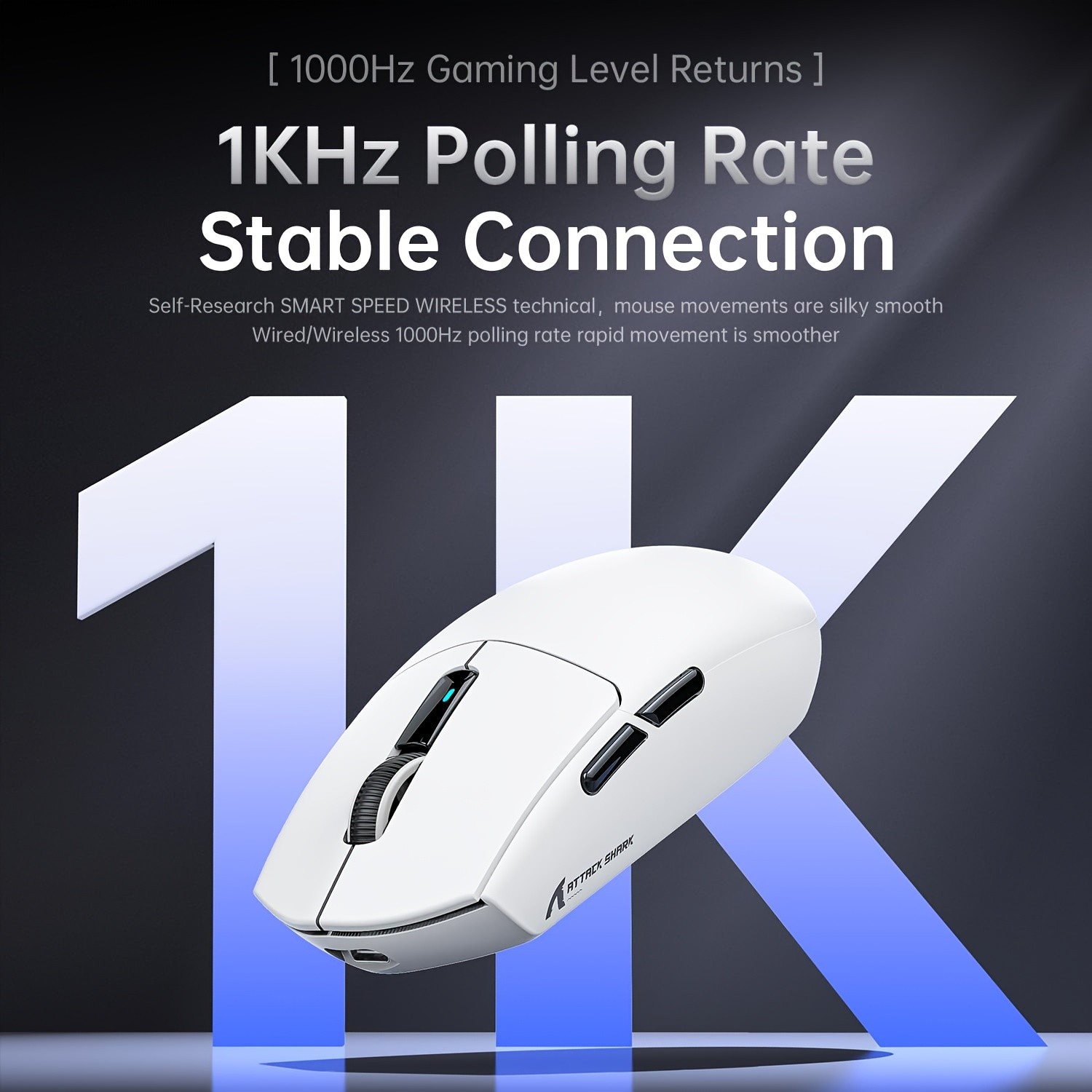 ATTACK SHARK G3 Tri-Mode Wireless Gaming Mouse Ultimate Precision for NZ Gamers