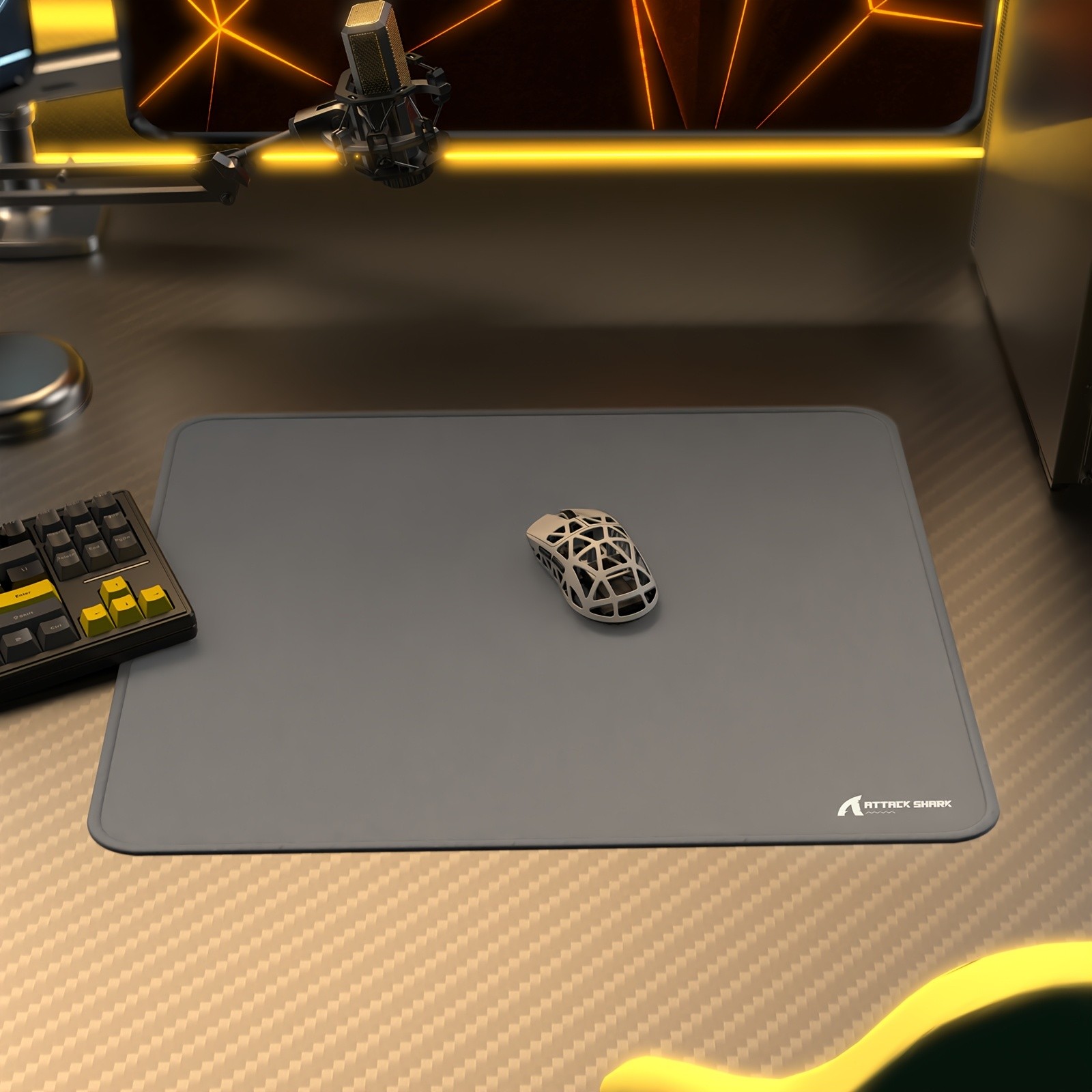 ATTACK SHARK CM02 Large Gaming Mouse Pad Precision, Comfort, and Style for NZ Desks