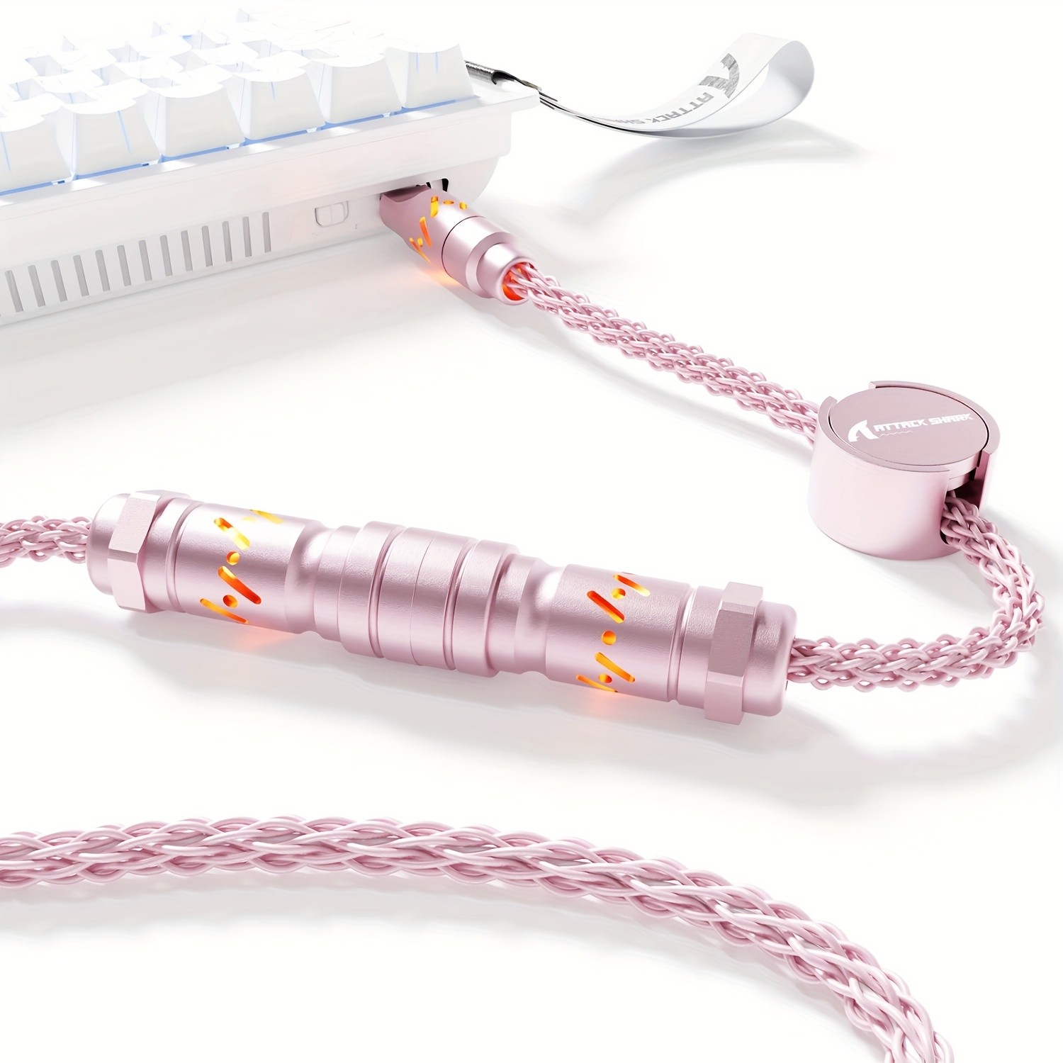 ATTACK SHARK C07 RGB Cable Magnetic, Smart, and Stylish Power for NZ Setups