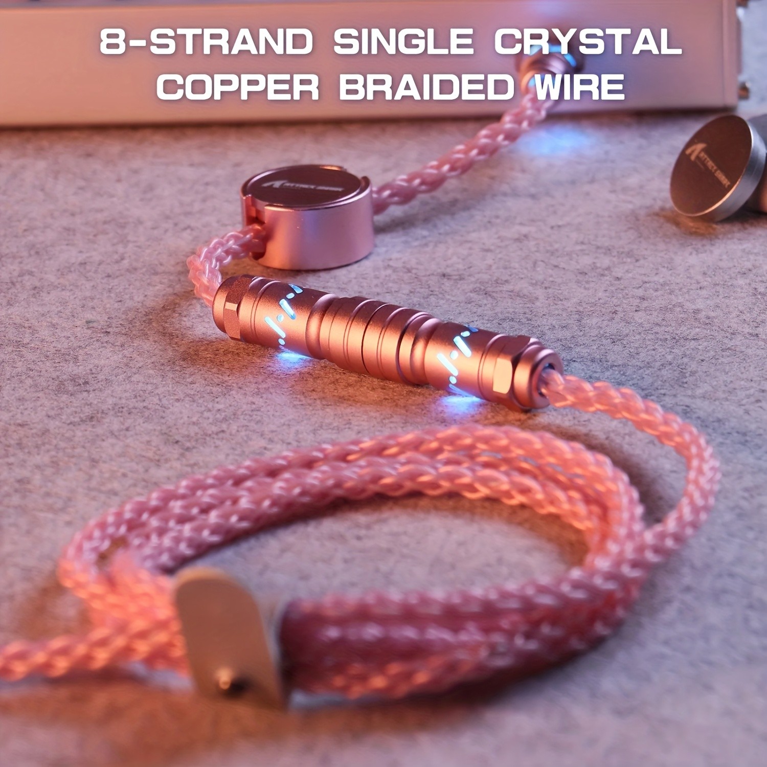 ATTACK SHARK C07 RGB Cable Magnetic, Smart, and Stylish Power for NZ Setups