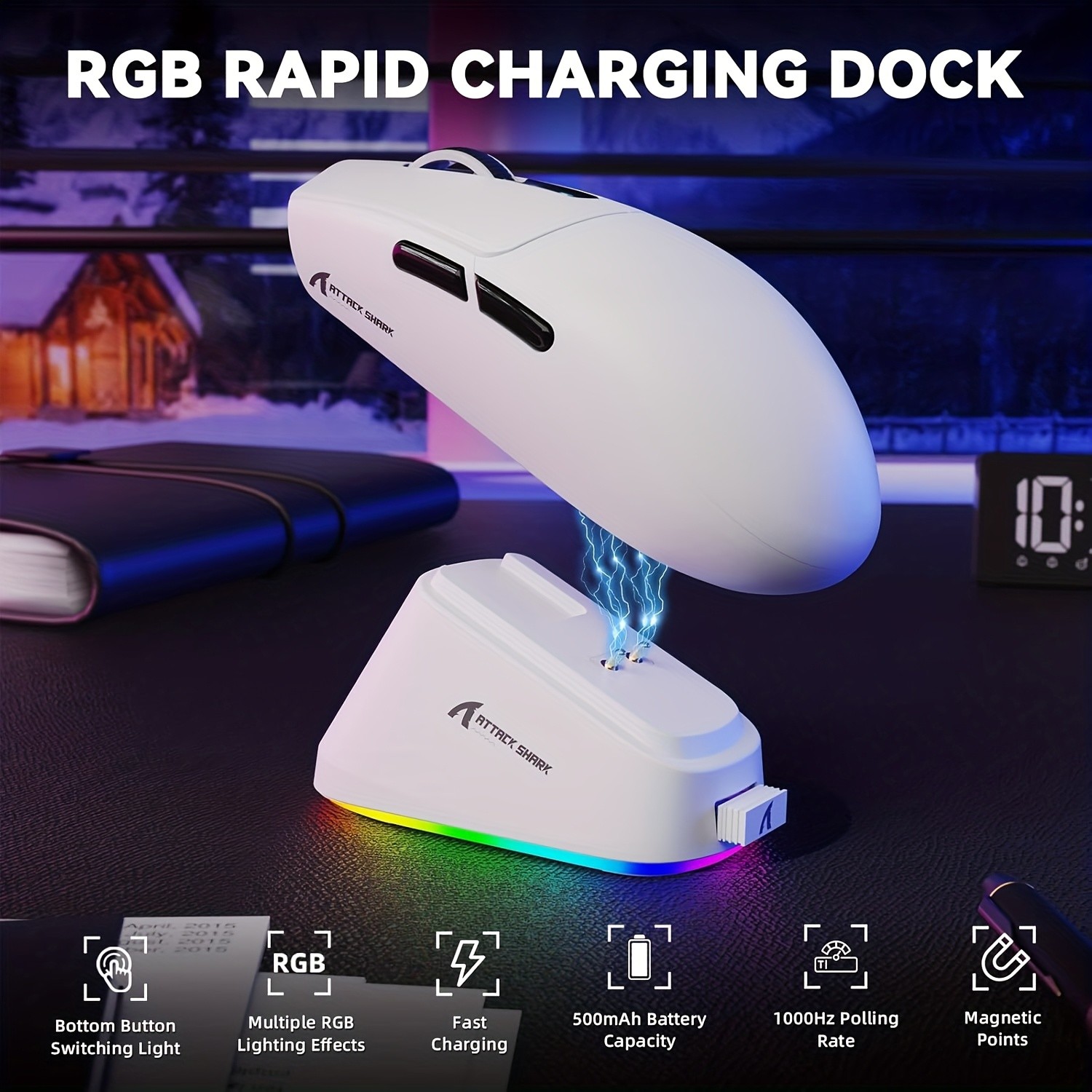 ATTACK SHARK G3PRO Wireless Gaming Mouse Pro-Level Precision and Freedom for NZ Gamers