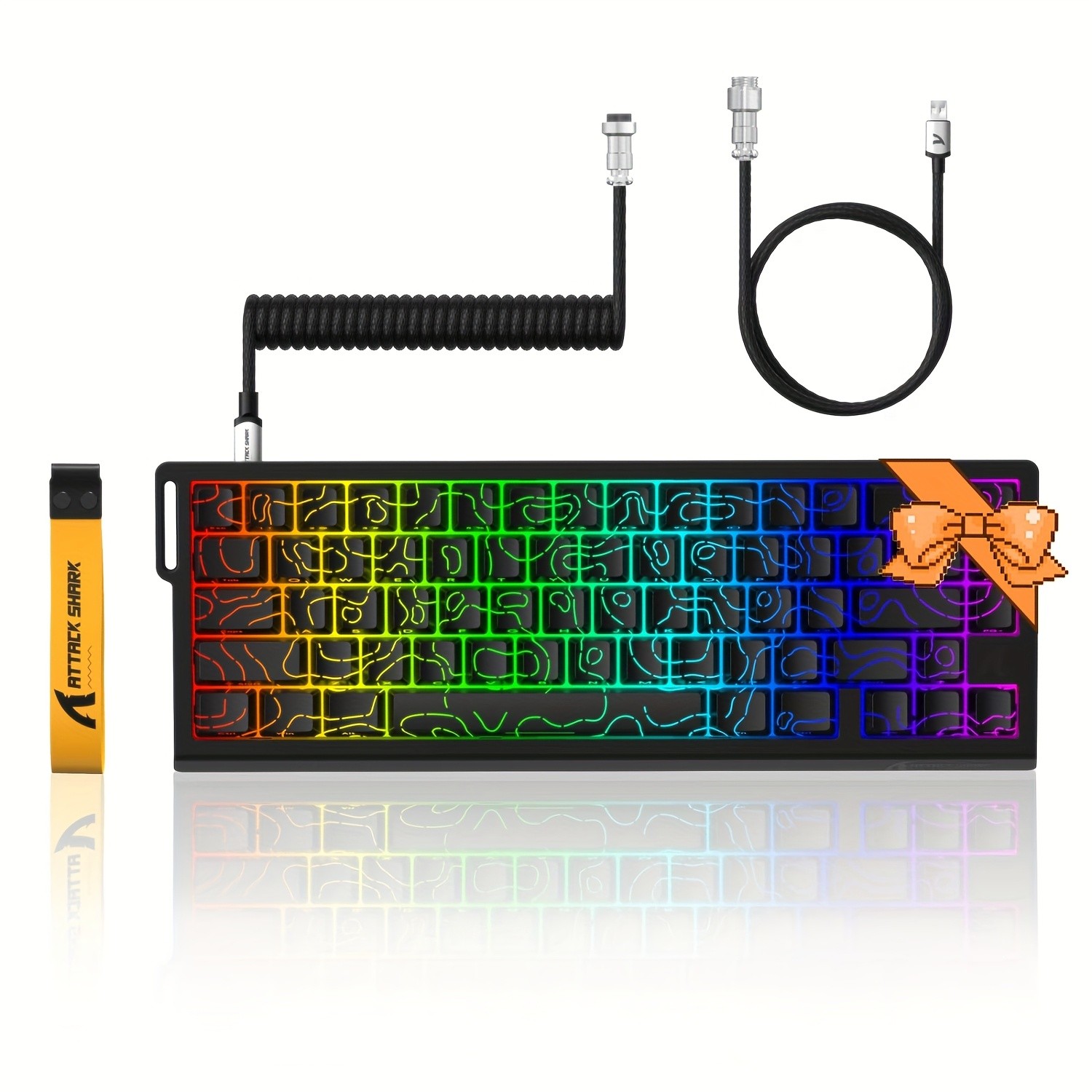 ATTACK SHARK X68 HE 8KHz Rapid Trigger Keyboard Extreme Speed and Precision for NZ Gamers