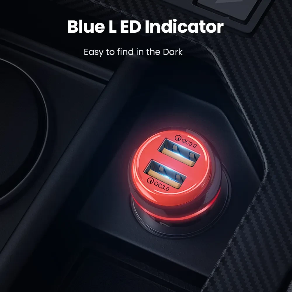 Dual Port Charging Head New USB Car Charger