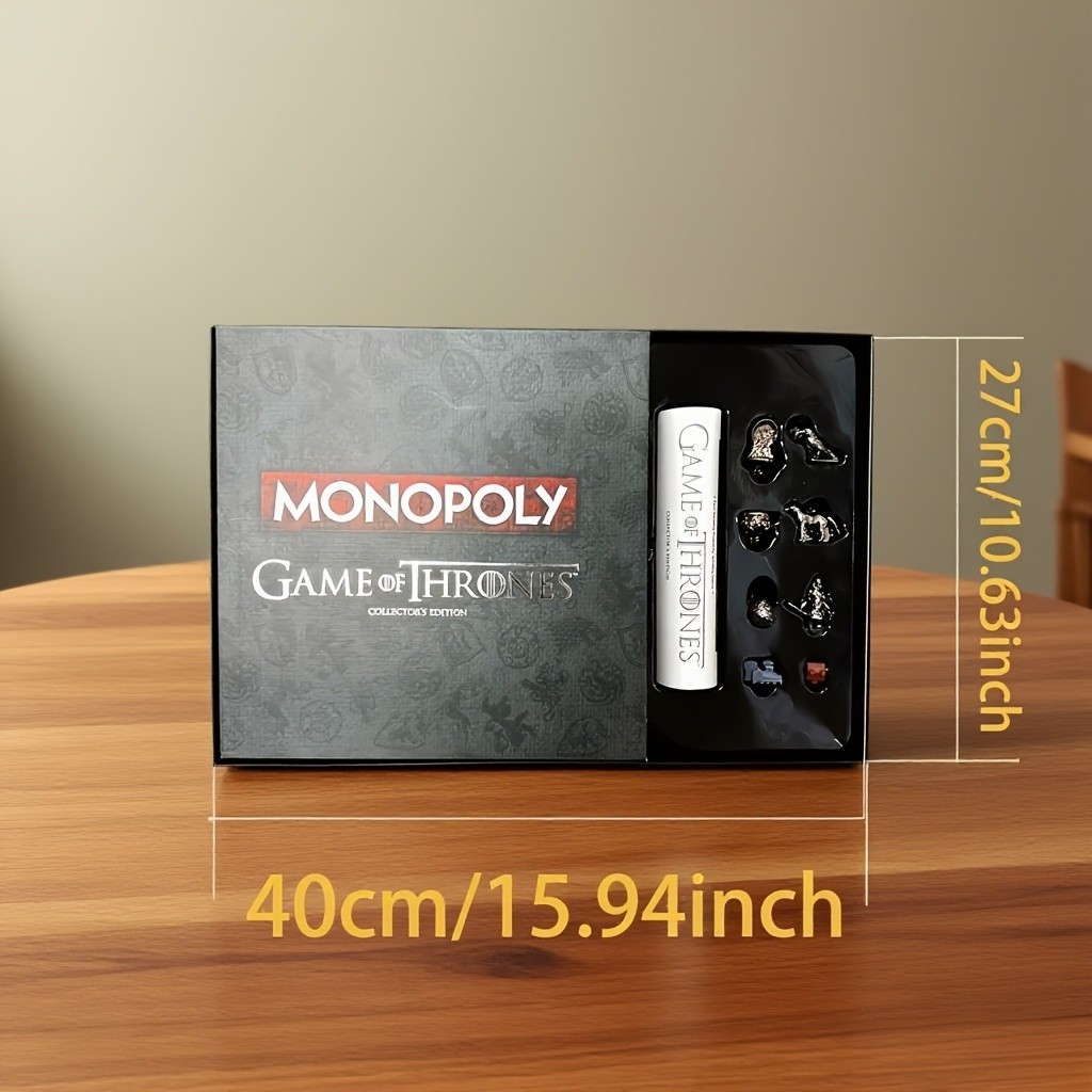 Hasbro Game of Thrones Monopoly Deluxe