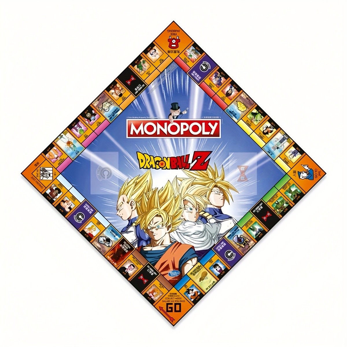 Hasbro Monopoly: Dragon Ball High-Quality Party Board Game