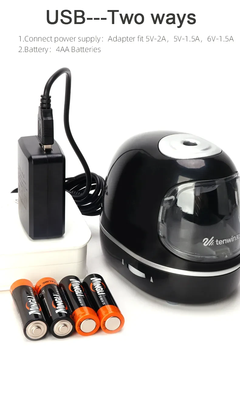 Creative Electric Pencil Sharpener Three-speed