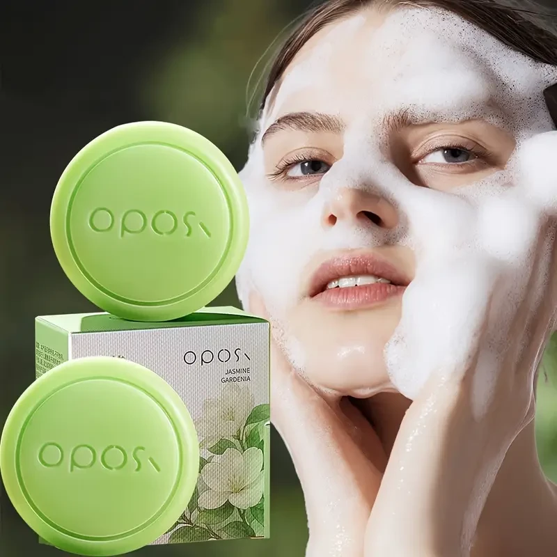 OPOSI Floral Scented Body & Face Soap Gentle, Hydrating & Oil-Control Skincare