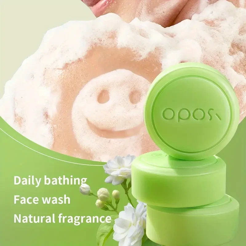OPOSI Floral Scented Body & Face Soap Gentle, Hydrating & Oil-Control Skincare