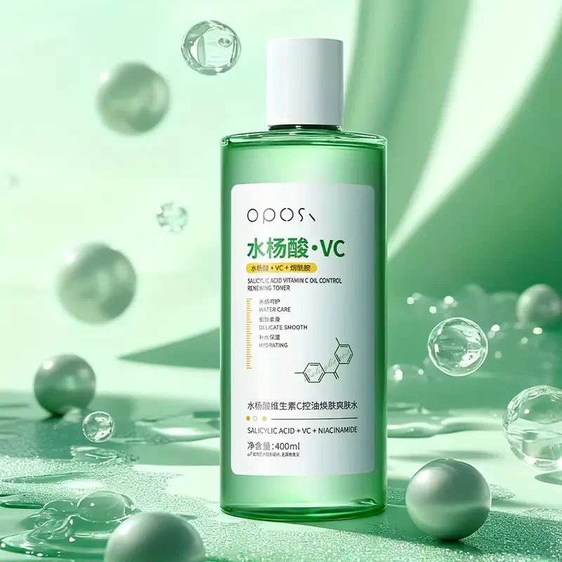OPOSI Vitamin C & Salicylic Acid Toner 400ml Korean-Style Brightening & Clarifying Mist