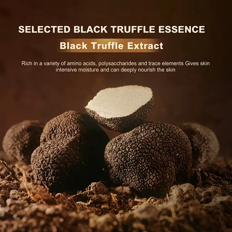 OPOSI Black Truffle Essence Mask Deep Hydration, Brightening & Gentle Skin Nourishment