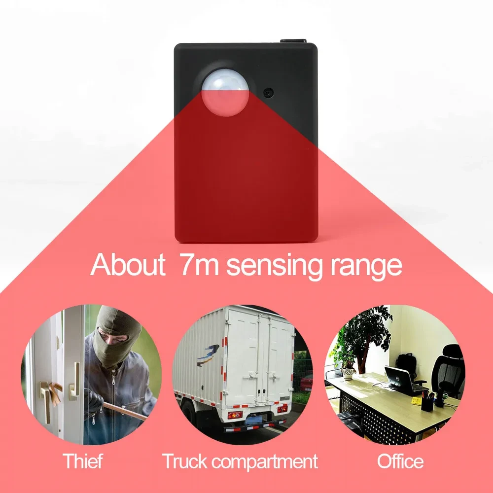 Human body sensor alarm